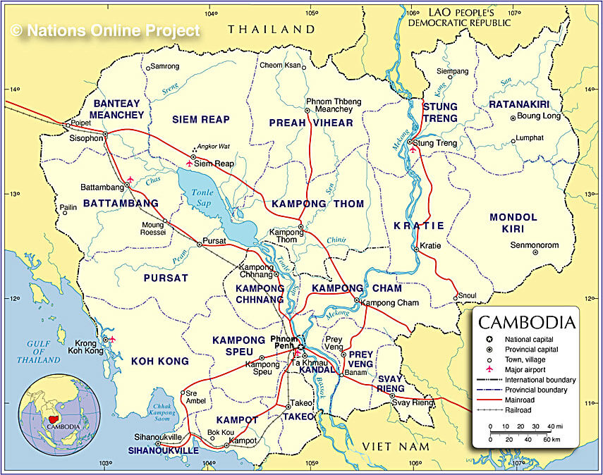 karte kambodscha